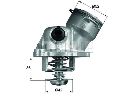 Wilmink Group WG1217764 Thermostat, coolant WG1217764