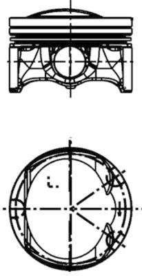 Wilmink Group WG1016448 Piston WG1016448