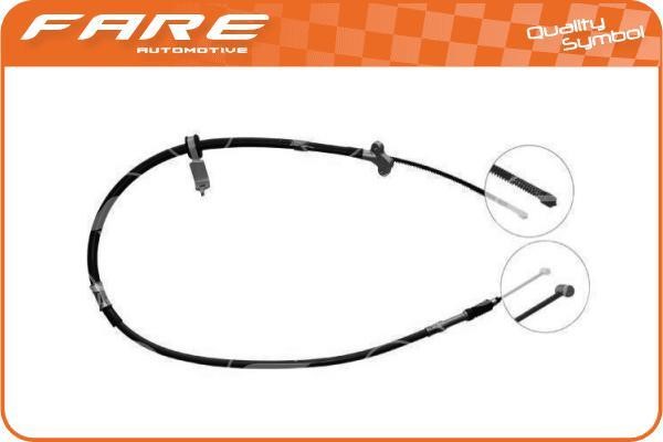 Fare 19147 Cable Pull, parking brake 19147