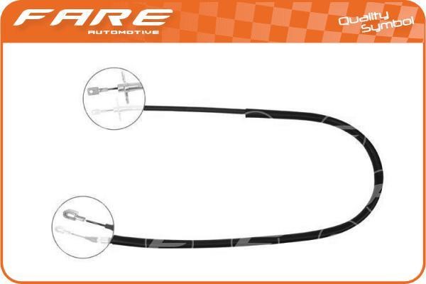 Fare 17928 Cable Pull, parking brake 17928
