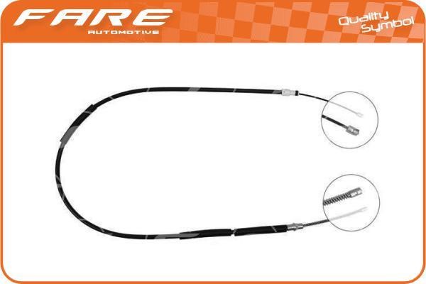 Fare 17463 Cable Pull, parking brake 17463