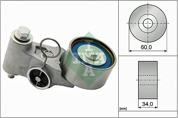 Wilmink Group WG1252480 Tensioner pulley, timing belt WG1252480