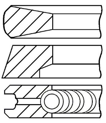 Wilmink Group WG1187908 Piston Ring Kit WG1187908