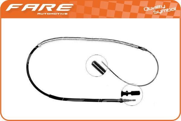 Fare 19278 Cable Pull, parking brake 19278