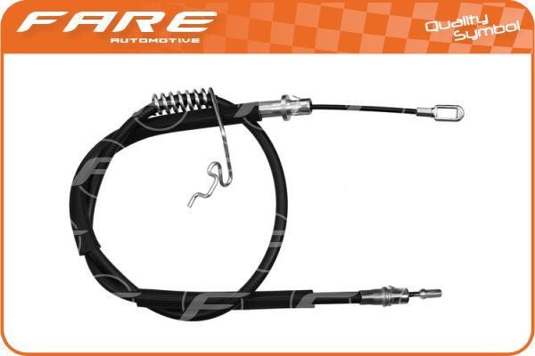 Fare 18280 Cable Pull, parking brake 18280