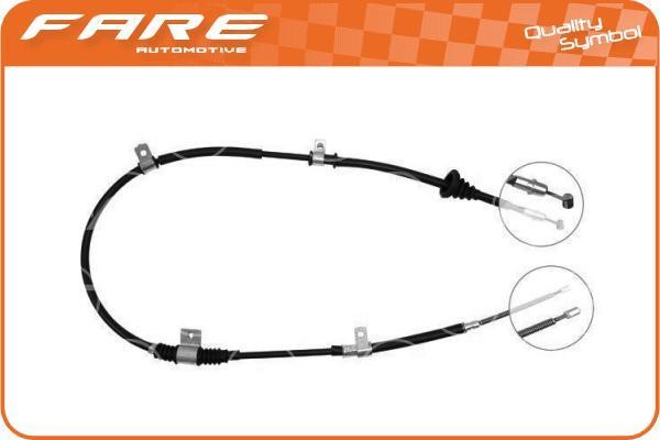 Fare 18321 Cable Pull, parking brake 18321