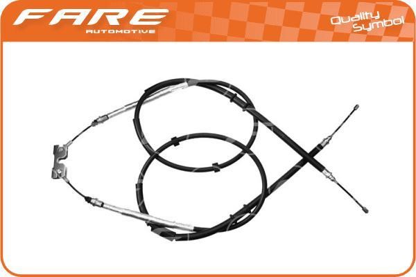 Fare 18681 Cable Pull, parking brake 18681