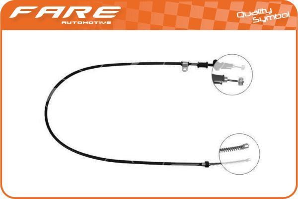 Fare 18488 Cable Pull, parking brake 18488