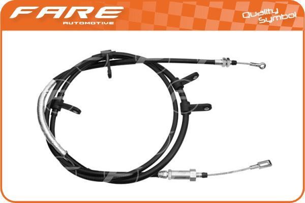 Fare 17866 Cable Pull, parking brake 17866