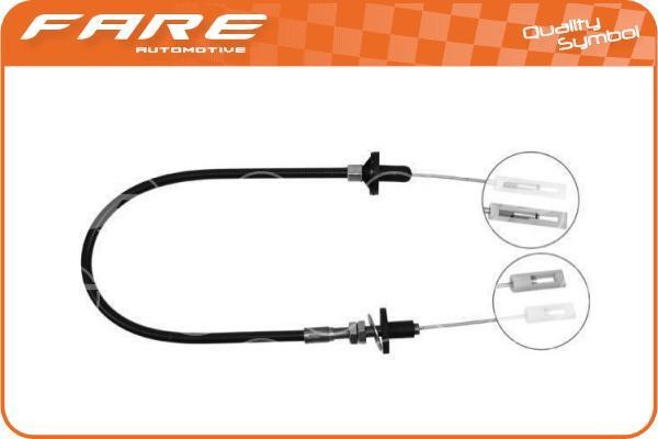 Fare 24906 Cable Pull, clutch control 24906