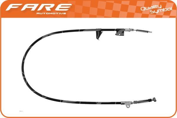 Fare 17628 Cable Pull, parking brake 17628