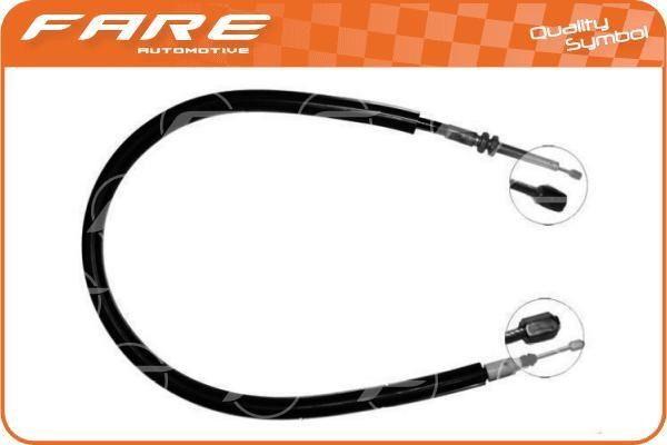 Fare 18854 Cable Pull, parking brake 18854