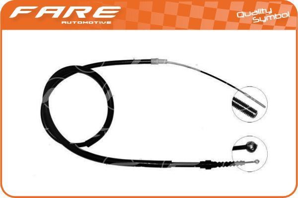 Fare 17605 Cable Pull, parking brake 17605