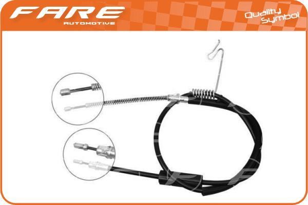 Fare 18260 Cable Pull, parking brake 18260