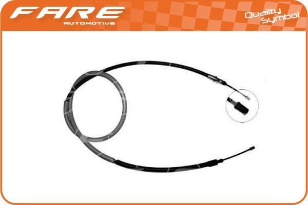 Fare 17843 Cable Pull, parking brake 17843