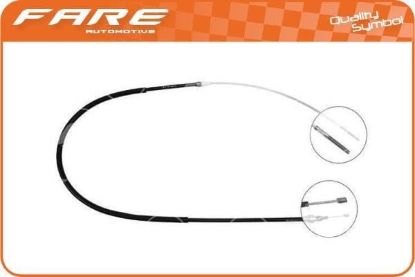Fare 17539 Cable Pull, parking brake 17539