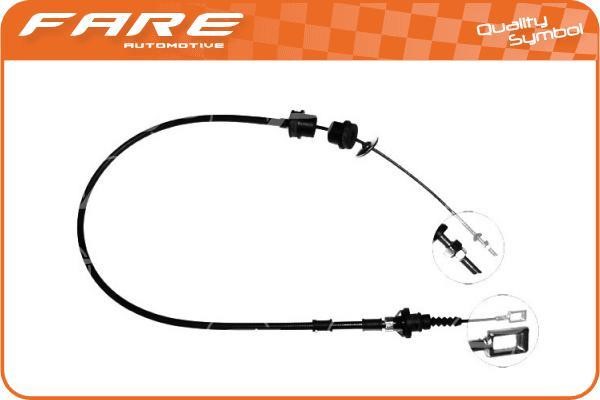 Fare 24292 Cable Pull, clutch control 24292