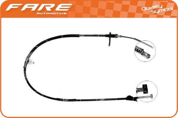 Fare 18649 Cable Pull, parking brake 18649