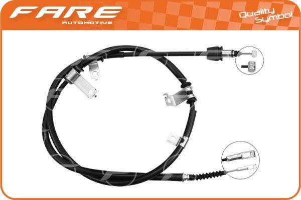 Fare 19371 Cable Pull, parking brake 19371
