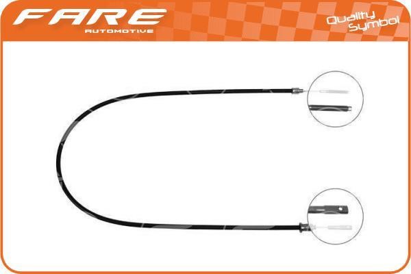 Fare 17818 Cable Pull, parking brake 17818