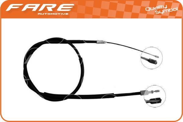 Fare 17839 Cable Pull, parking brake 17839