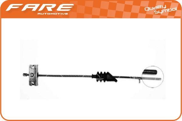 Fare 18025 Cable Pull, parking brake 18025