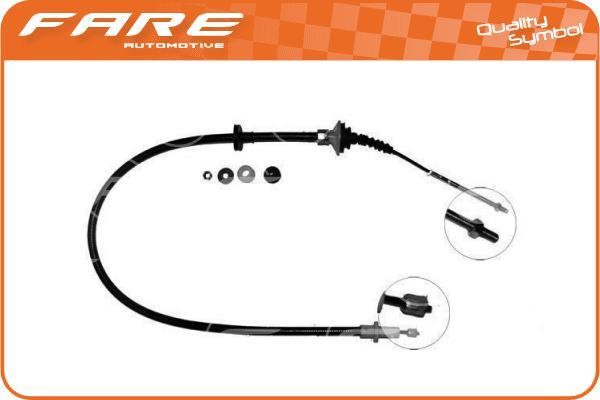 Fare 24873 Cable Pull, clutch control 24873