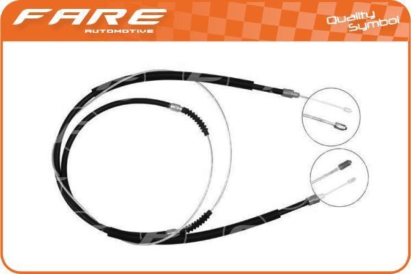 Fare 17840 Cable Pull, parking brake 17840