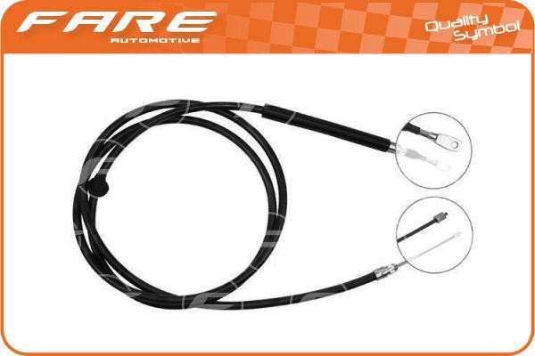 Fare 17912 Cable Pull, parking brake 17912