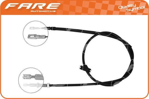 Fare 17923 Cable Pull, parking brake 17923