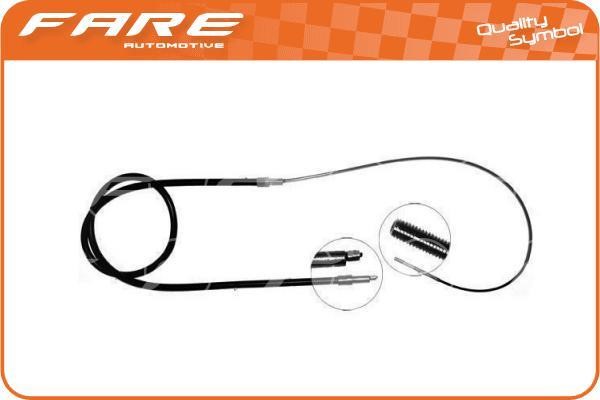 Fare 17779 Cable Pull, parking brake 17779