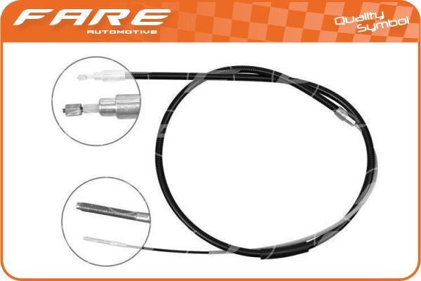 Fare 17610 Cable Pull, parking brake 17610