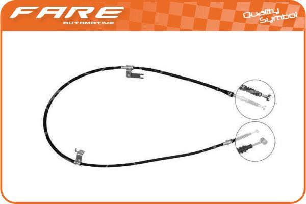 Fare 18475 Cable Pull, parking brake 18475