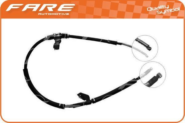 Fare 18514 Cable Pull, parking brake 18514