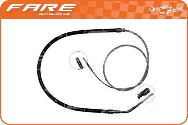 Fare 17640 Cable Pull, parking brake 17640