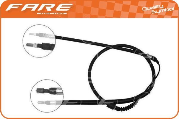 Fare 18671 Cable Pull, parking brake 18671