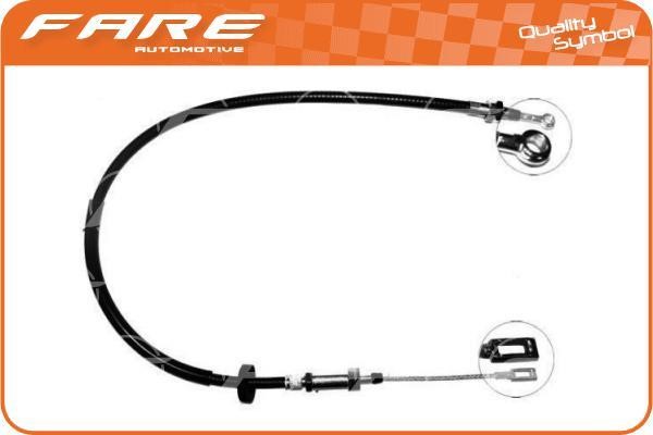 Fare 17497 Cable Pull, parking brake 17497