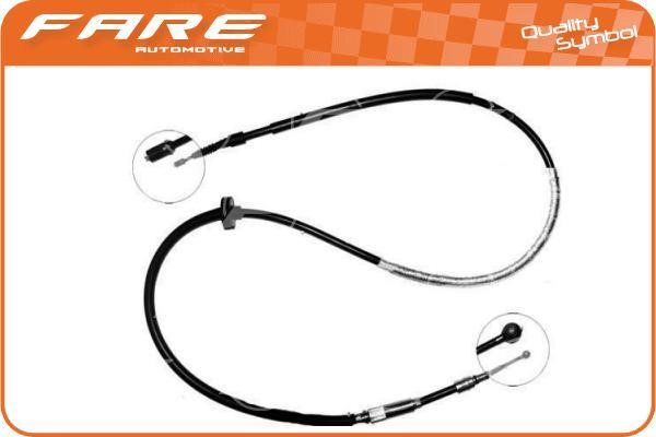 Fare 17731 Cable Pull, parking brake 17731