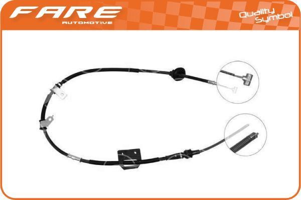 Fare 19002 Cable Pull, parking brake 19002
