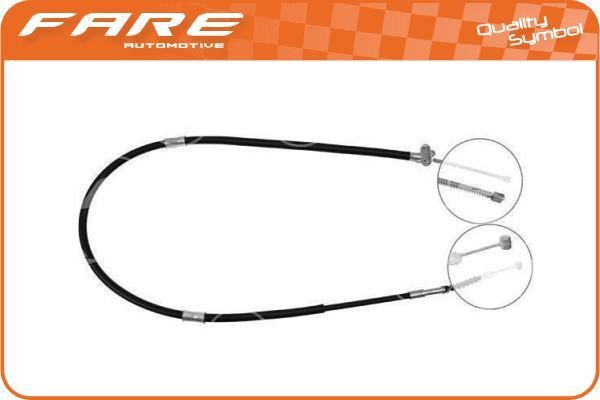 Fare 19095 Cable Pull, parking brake 19095