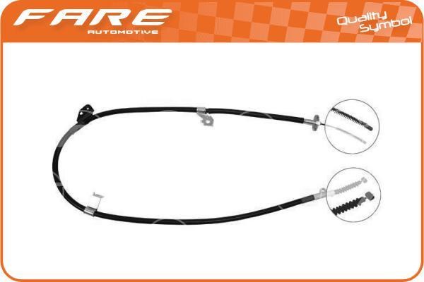 Fare 18532 Cable Pull, parking brake 18532