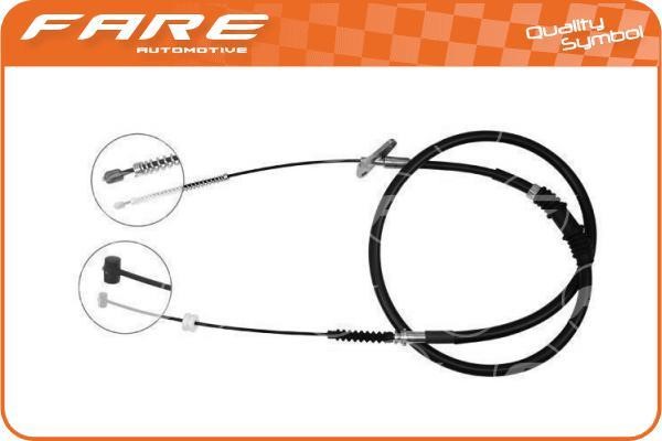 Fare 18668 Cable Pull, parking brake 18668