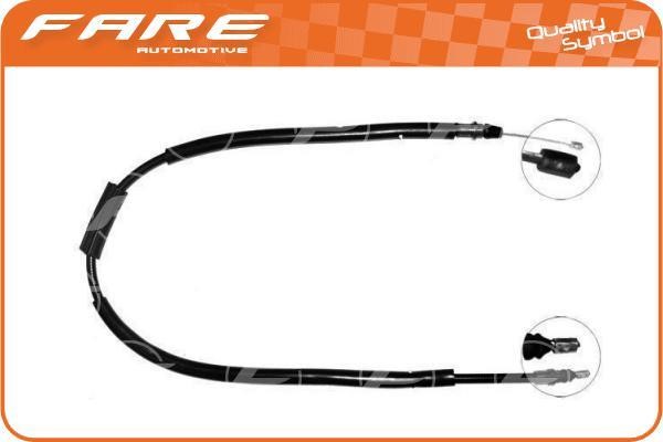 Fare 18811 Cable Pull, parking brake 18811