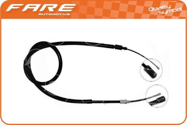 Fare 17501 Cable Pull, parking brake 17501