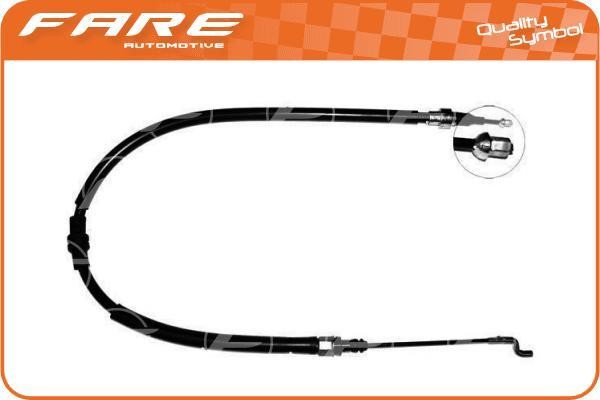 Fare 17637 Cable Pull, parking brake 17637