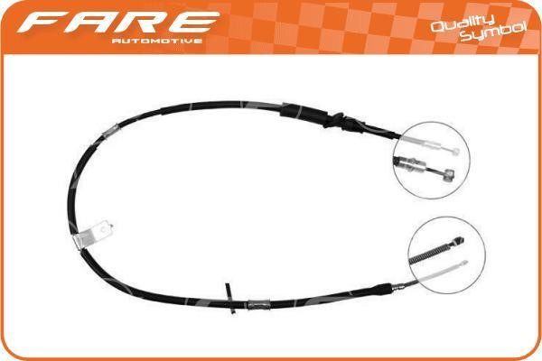 Fare 18322 Cable Pull, parking brake 18322