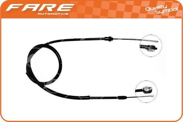 Fare 17544 Cable Pull, parking brake 17544