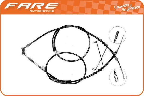 Fare 17585 Cable Pull, parking brake 17585