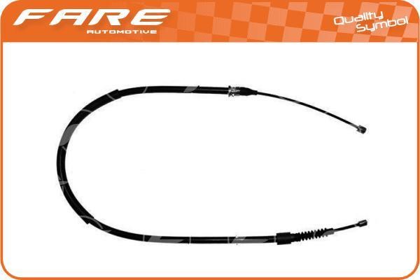 Fare 17593 Cable Pull, parking brake 17593