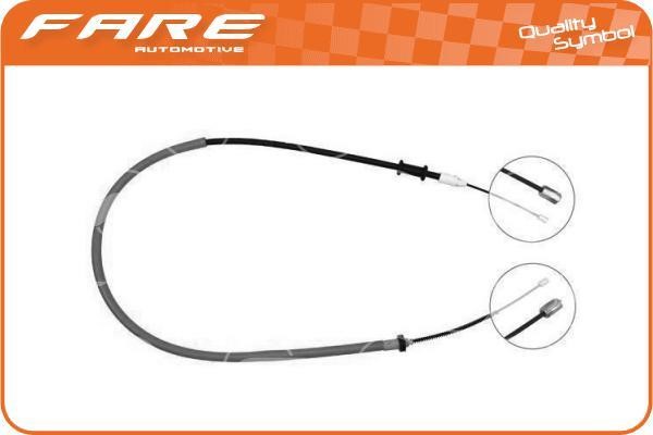 Fare 17600 Cable Pull, parking brake 17600